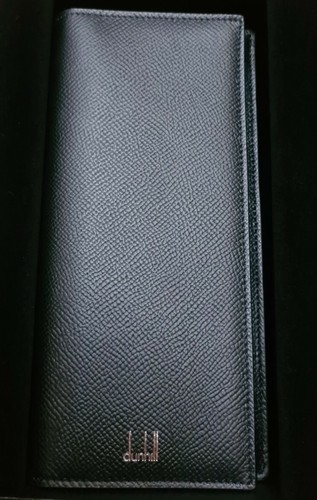 Brand New Mens Dunhill Cadogan Coat Wallet Black Zip Card London RRP £330 - Picture 2 of 7