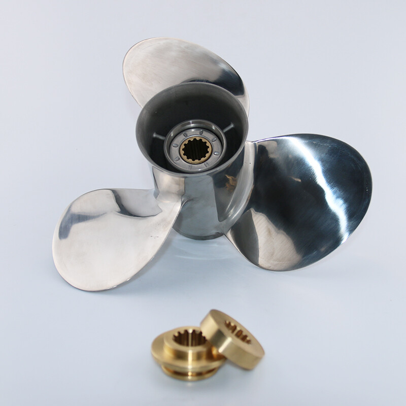 P助　304525×2 Boat Outboard Propeller 11.4x12 For Tohatsu Nissan 35-50HP