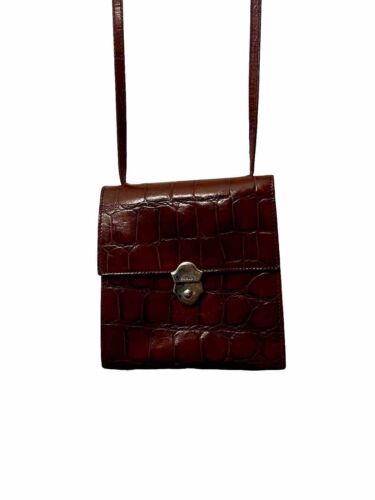 Furla vintage brown croc - Gem Furla vintage brown croc - Gem