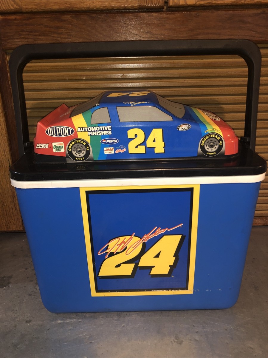 NASCAR Speedway Plastics Jeff Gordon Dupont Race Car Cooler
