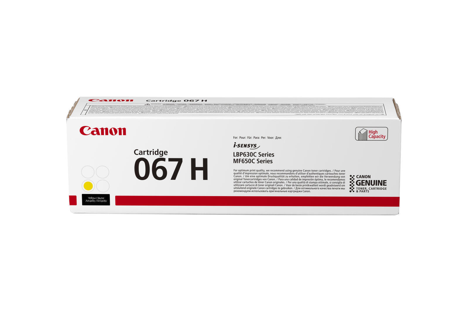 Оригинальный тонер Canon 067H - gelb (5103C002)