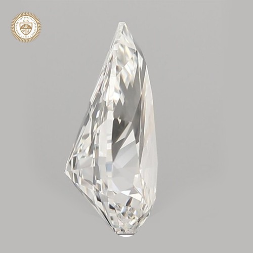 GIA CERTIFIED 0.7 Ct. Natural Pear Cut Diamond E Color IF Clarity - Picture 4 of 8