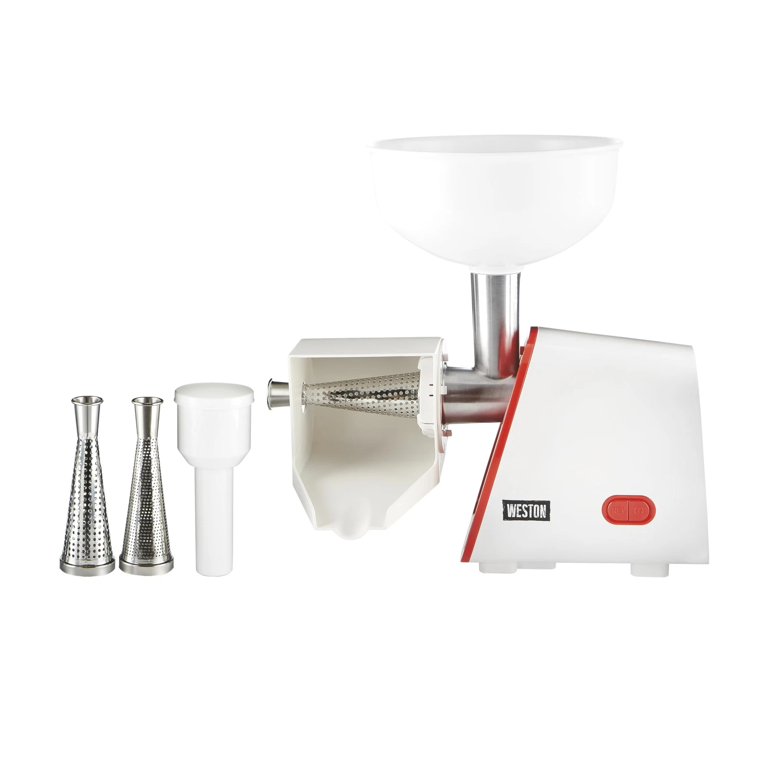 Electric Food Mill Tomato Strainer 4 Quart 250 Watt Vegetable Processor