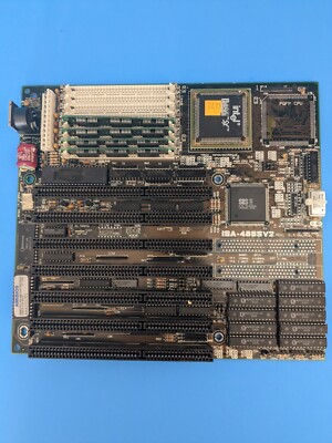 ASUS ISA-486SV2 REV 2.4 MOTHERBOARD INTEL I486 SX 