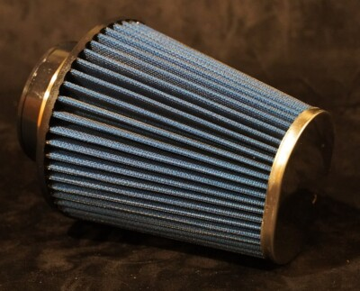 #ad Blue Replacement Cone Air Filter Cleaner Element For Harley Aircharger 84523 $27.50