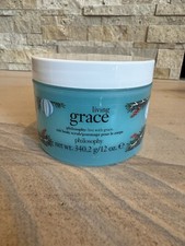 Philosophy Living Grace Salt Body Scrub 12 oz Brand New Sealed Large Size