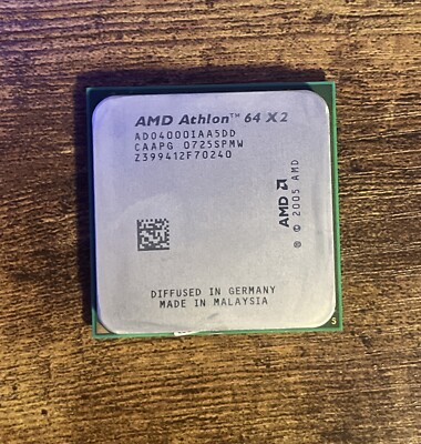 AMD Athlon 64 X2 4000+ 2.1 GHz Dual-Core (ADO4000IAA5DD) Processor Untested