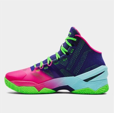 Under Armour Curry 2 Retro Northern Lights 3026052-600 Basketball