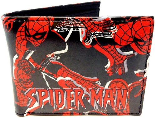 Marvel Avengers Character Comic Bi-fold Wallet Super Heroes Gift Fan Kids MEN - Picture 35 of 59
