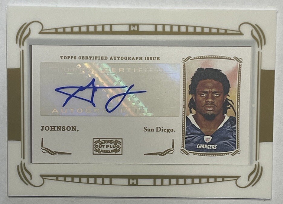 Gartrell Johnson Topps Magic #20 Autograph
