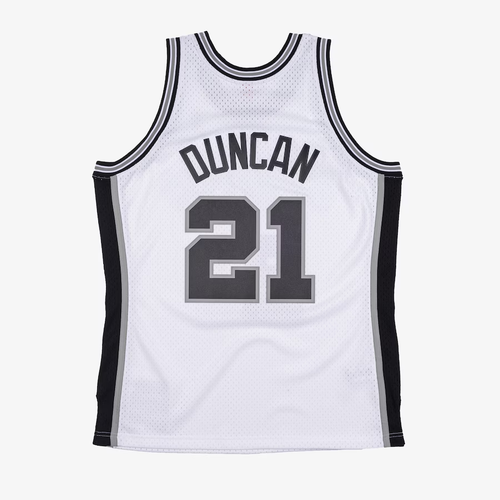 Mitchell & Ness San Antonio Spurs 1989-99 Tim Duncan M&N HWC Swingman Jersey - Picture 2 of 3