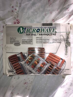 Kleeneze Mikrowelle Hotdog/Wurstschale