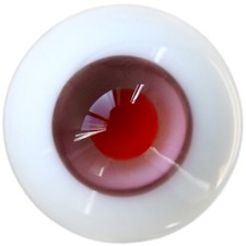  YOHO 10mm 12mm 14mm Pink Glass Eyes Eyeball BJD Doll Dollfie For Reborn