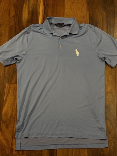 Polo Ralph Lauren Golf Polo Herren Größe Medium kurzarm blau - Bild 2 von 7