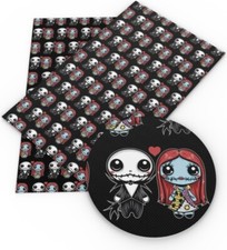 Jack LEATHER SHEET 8" X 12" WHOLESALE 1091610 Nightmare Before Christmas SMOOTH