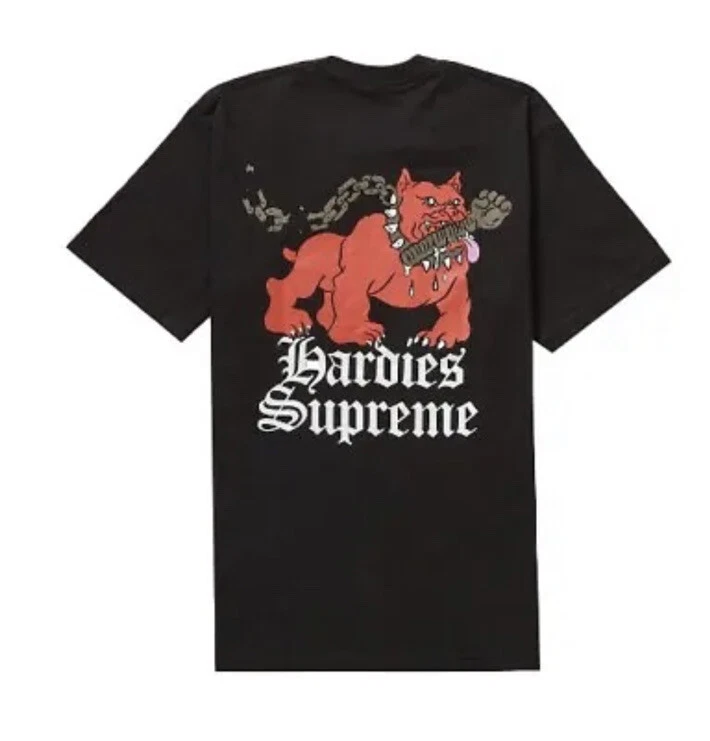 T shirt Supreme x Hardies pour chien taille L