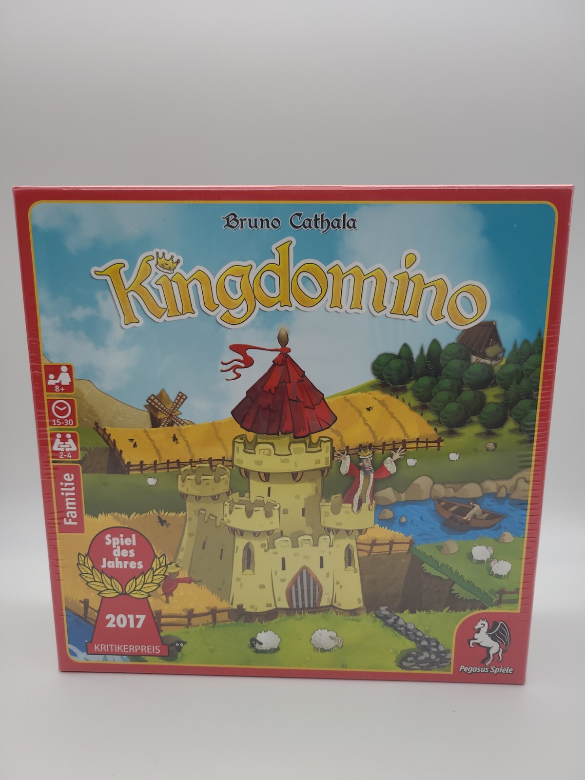 Thumbnail - Kingdomino - Pegasus Spiele - Mit 3d Turm - Neu - Eingeschweißt