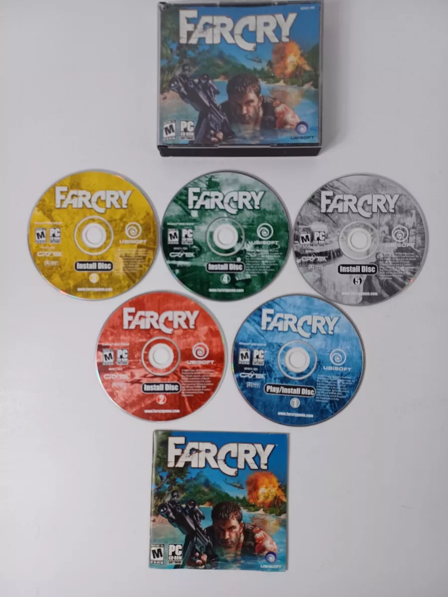 Ubisoft - Far Cry (PC 2004) 5 Disc Video Game