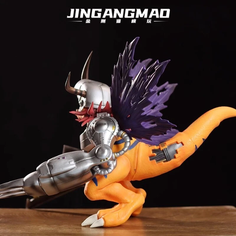 Цифровой монстр металлический Greymon фигурка игрушка модель декор аниме периферийные устройства - Изображение 2 из 4