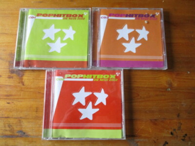 3 CD's Pophitbox Die neue 2002 CD1 CD2 CD3