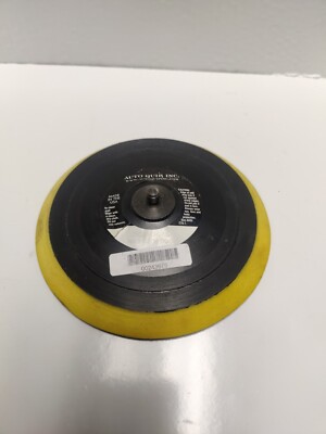 AutoQuip Adhesive/PSA Disc Backing Pad: 5/16-24 Male Thread, 