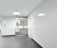 2.5mm White Hygienic PVC Wall Cladding Sheets 8ft long x 4ft wide