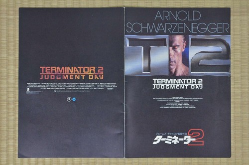 Terminator 2: Judgment Day Japan Filmprogramm 1991 Arnold Schwarzenegger - Bild 2 von 5