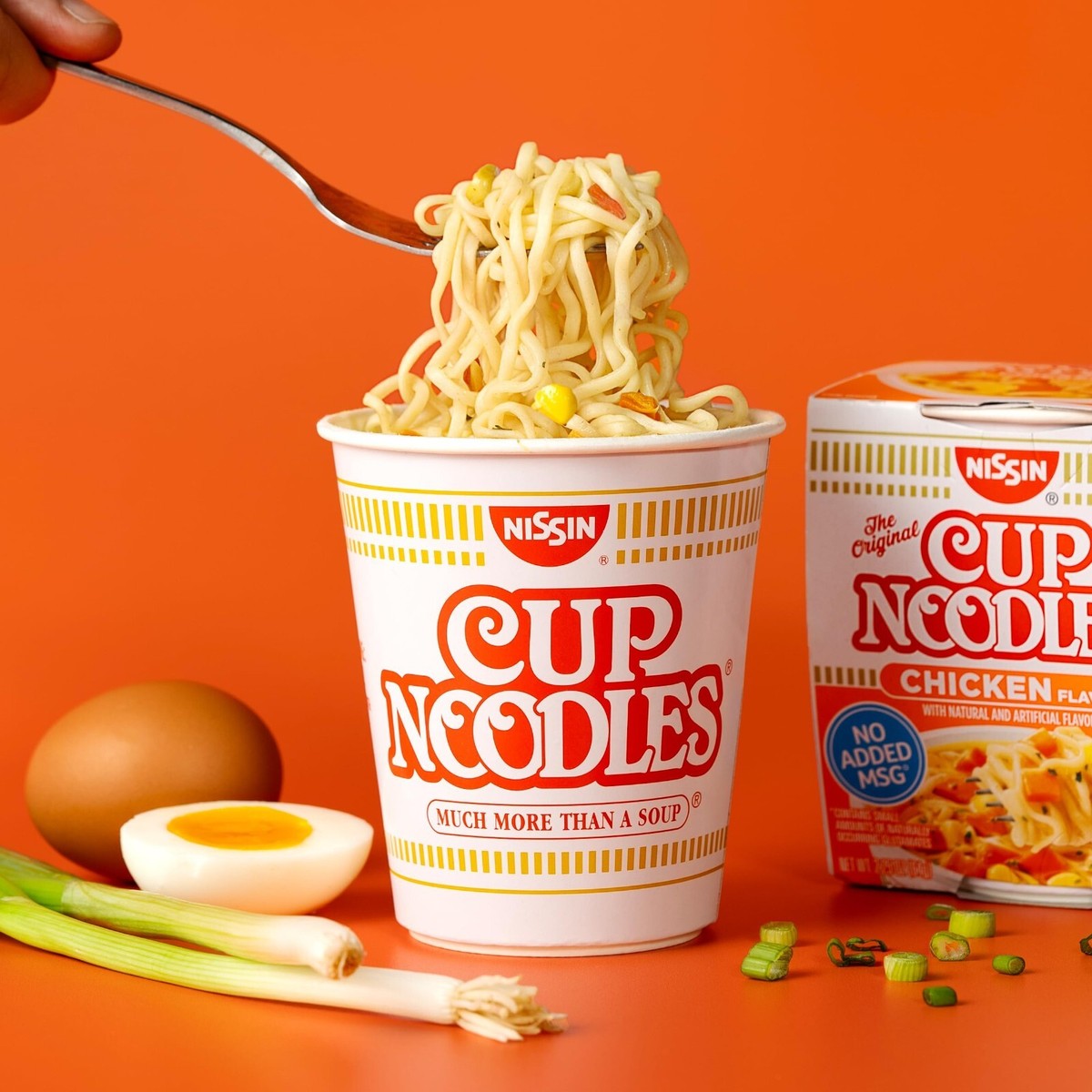 Nissin Cup O' Noodles Chicken Ramen 2.25 oz x 6 Cups~9/2025