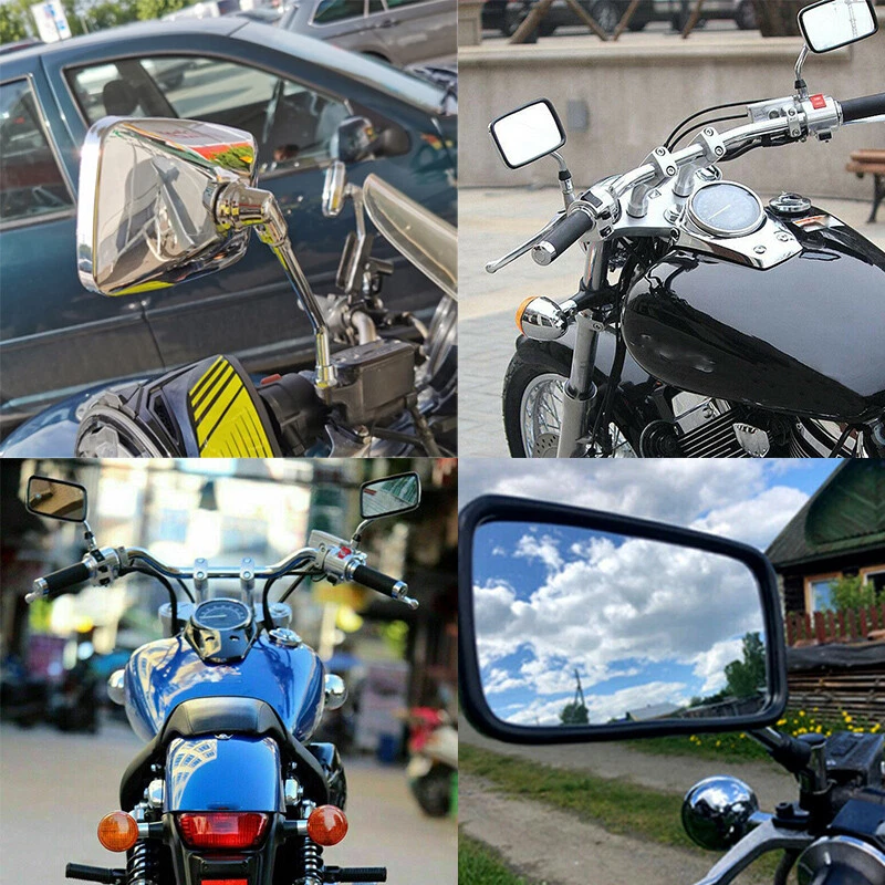 Espejos retrovisores para moto Suzuki GN125E GN400T GN400TX GN400XT GS1000E Foto 3 de 4