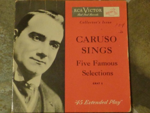 Collection of 45 EP's by Enrico Caruso on Rca Victor, Lot of 2 - Picture 4 of 6