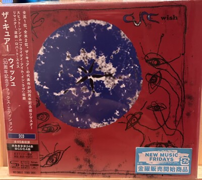 The Cure - Wish - Deluxe Edition 30th Anniversary - Japan CDS !!!