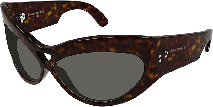 Occhiali da sole donna Saint Laurent SL 73 avana grigio 67 11 120