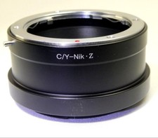C/Y Contax/Yashica Lens mount adapter to Nikon Z 6 Z7 mirrorless Cameras