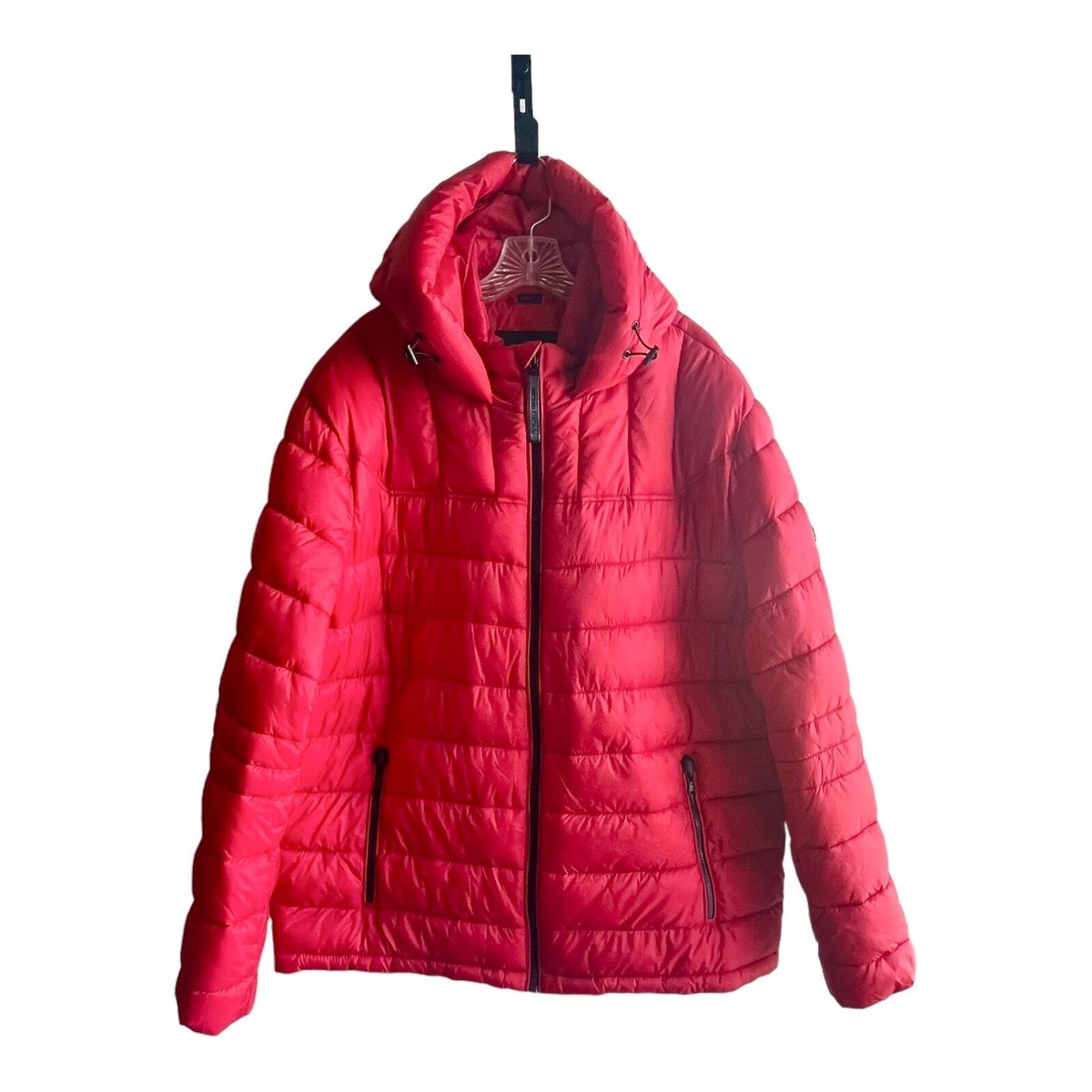 Michael Kors Blackfin PUFFER JACKET Men's XXL Red Quilted Michael Kors Blackfin PUFFER JACKET Men's XXL Red Quilted