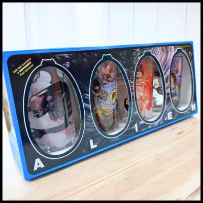 Alien Glasse ALIEN COLLECTIBLE PINT SUPER7 15cm Set of 4 New