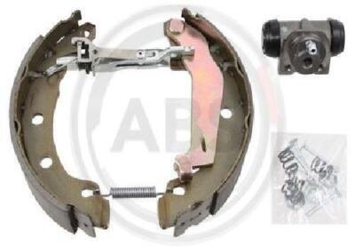 Original A.B.S. Bremsensatz Trommelbremse 111412 für Opel Renault