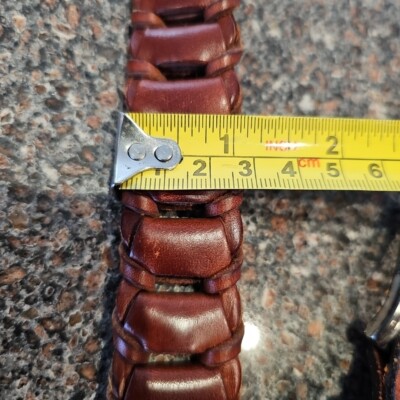 VTG Billy Belts California Western Belt Size 34 Braided
