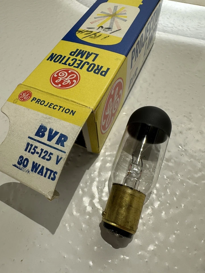 G.E. BVR Projector lamp Projection light bulb 30W 120V stage studio optics