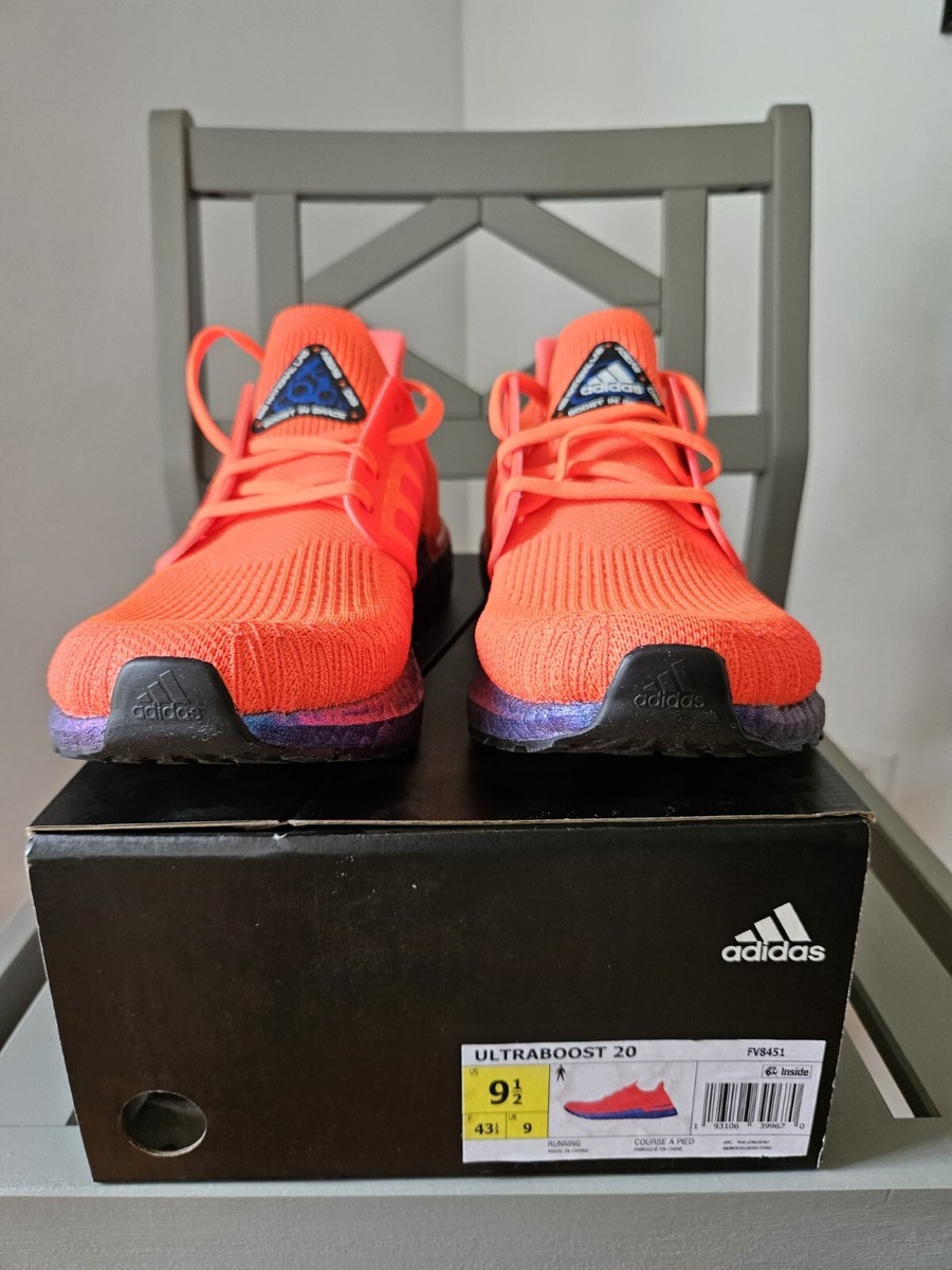 Adidas Ultraboost 20 Solar Red | eBay