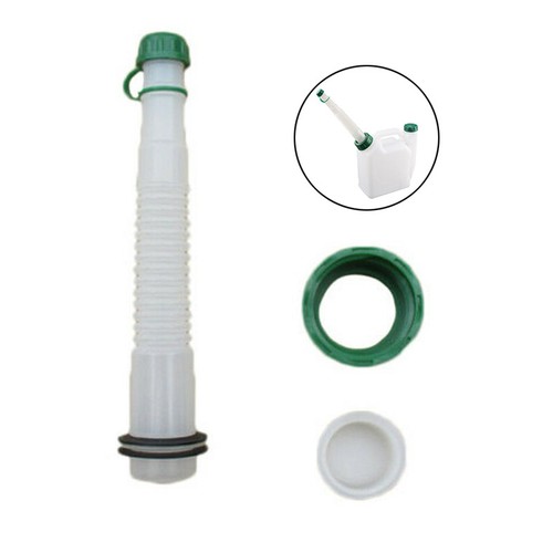 Flexible Car Fuel Jerry Can Spout Replacement with Stopper Vent Cap Parts Kit - Picture 7 of 11