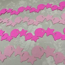 Creative Memories Balloons and Stars 12 Scrapbook Birthday Borders 4 Pc