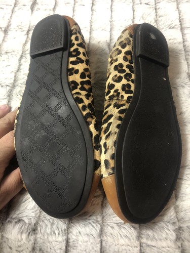 Vionic Minna Cheetah Print Flats Womans Size 8 Calf Hair - Picture 11 of 11