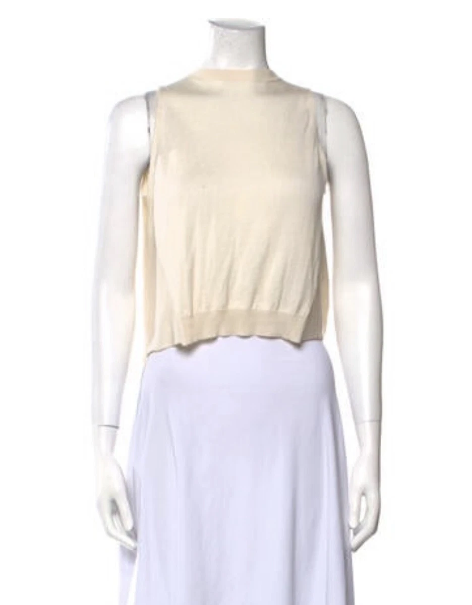 Cream sweater cheap tank