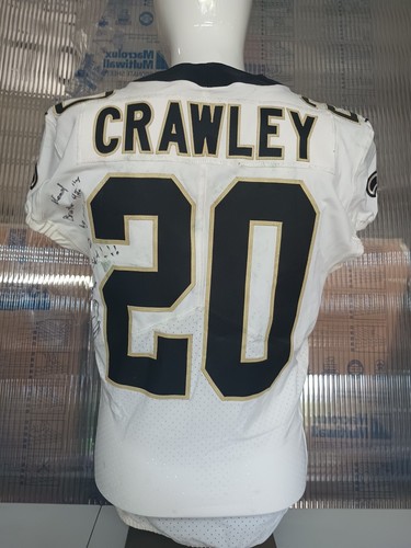 2017 Ken Crawley #20 signiertes gebrauchtes New Orleans Saints Trikot 12/9 gegen Buccaneer - Bild 1 von 24