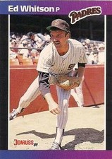 1989 Donruss #229 Ed Whitson L1
