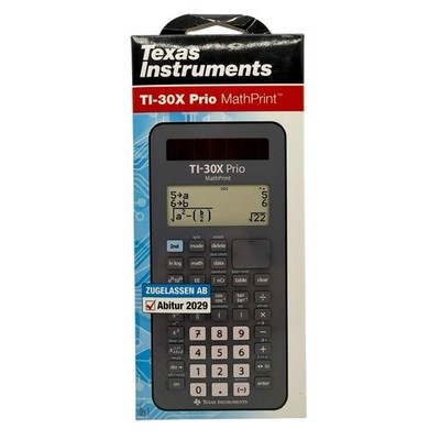 TEXAS INSTRUMENTS TI-30X Prio MathPrint  Wissenschaftlicher Taschenrechner NEU