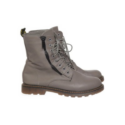 Schnürstiefel, Größe: 41, Grau, Damen #ugf
