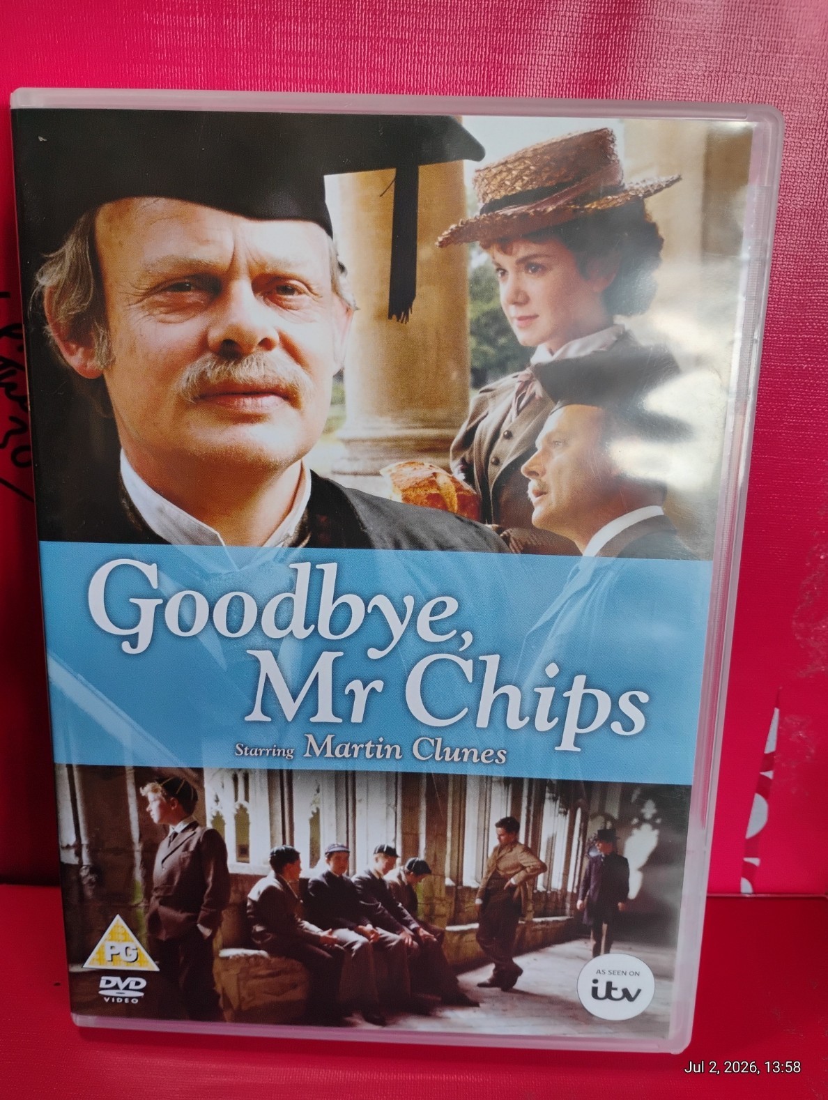 GOODBYE MR CHIPS (MARIN CLUNES) DVD FREEPOST