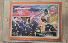 2024 Panini Zenith - State of the Art Lamar Jackson #9 Red /49 Ravens Case Hit