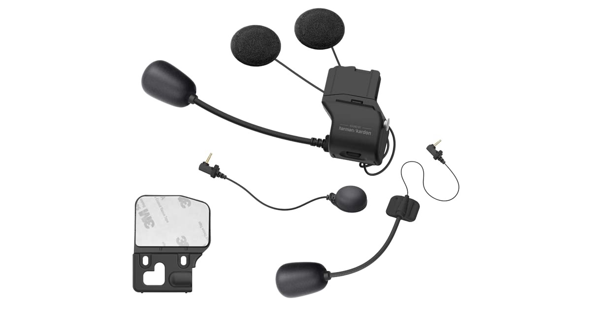 Helmet Clamp Kit Universal HD Speakers for 20S EVO 30K 50S Sena wireless stereo